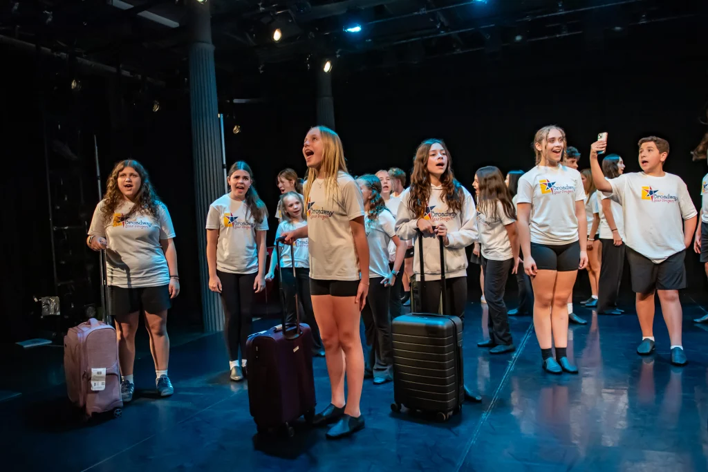Broadway Star Project Summer Intensive performers on stage