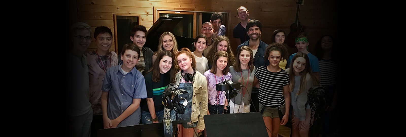 Broadway Star Project students and faculty together